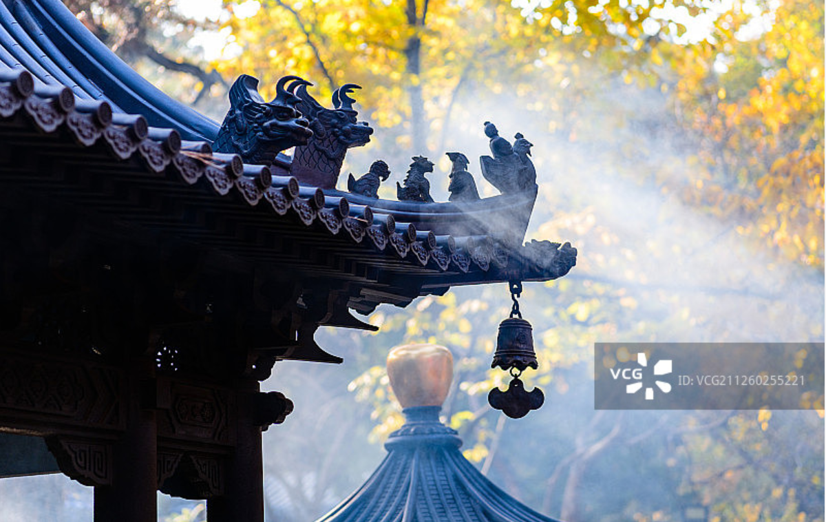 秋季寺院